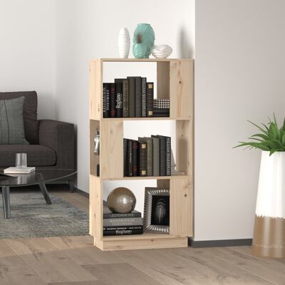 vidaXL Libreria/Divisorio 51x25x101 cm in Legno Massello di Pino