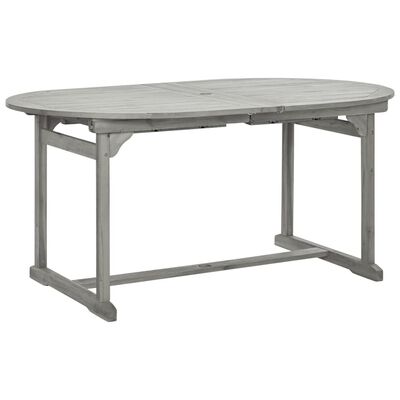 vidaXL Set da Pranzo da Giardino 9 pz Legno Massello di Acacia