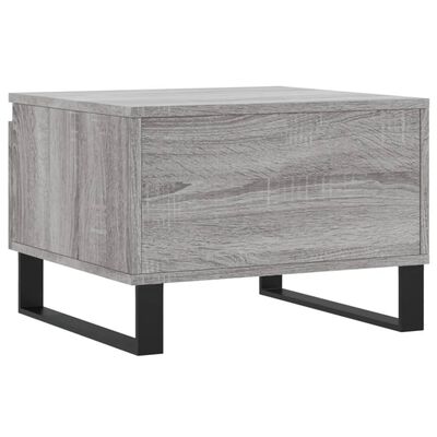 vidaXL Tavolino da Salotto Grigio Sonoma 50x46x35 cm Legno Multistrato