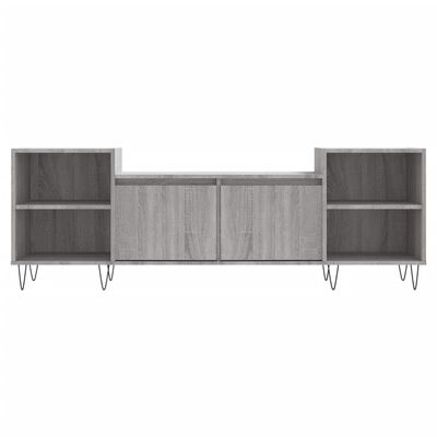 vidaXL Mobile TV Grigio Sonoma 160x35x55 cm in Legno Multistrato