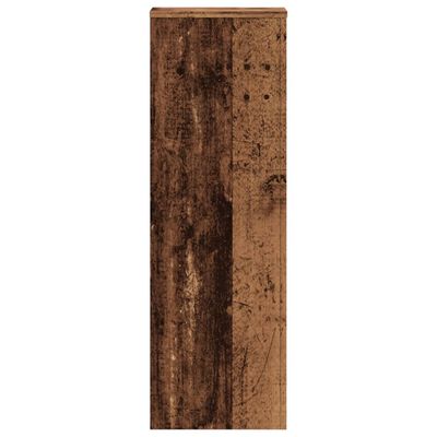 vidaXL Supporto per Piante Legno Vecchio 33x33x100 cm in Truciolato