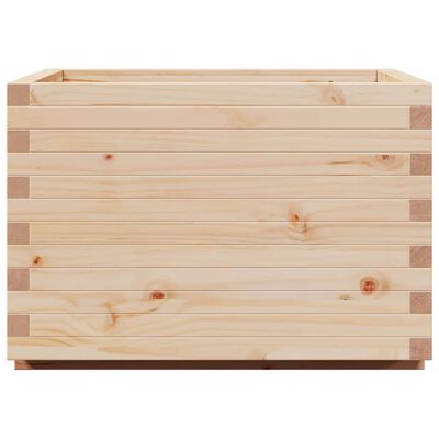 vidaXL Fioriera da Giardino 70x70x49,5 cm in Legno Massello di Pino