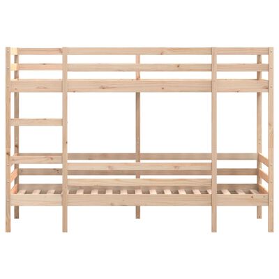 vidaXL Letto a Castello senza Materasso 90x190 cm Legno di Pino