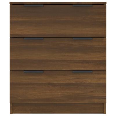 vidaXL Credenza Rovere Marrone 60x30x70 cm in Legno Multistrato