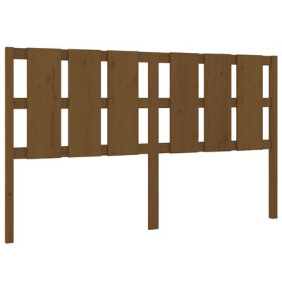 vidaXL Testiera per Letto ambra 185,5x4x100 cm Legno Massello di Pino