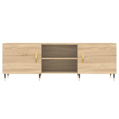 vidaXL Mobile Porta TV Rovere Sonoma 150x30x50 cm in Legno Multistrato