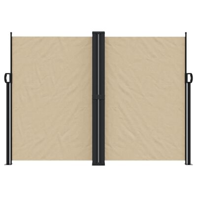 vidaXL Tenda da Sole Laterale Retrattile Beige 180x1200 cm