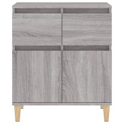 vidaXL Credenza Grigio Sonoma 60x35x70 cm in Legno Multistrato