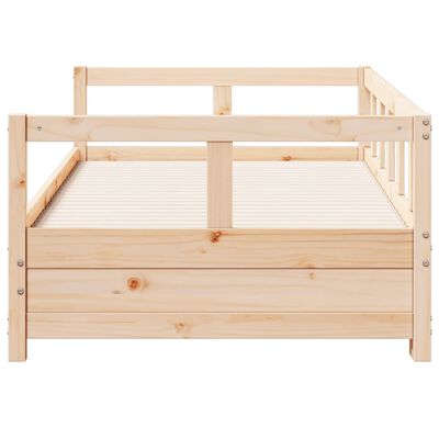 vidaXL Dormeuse senza Materasso 80x200 cm in Legno Massello di Pino