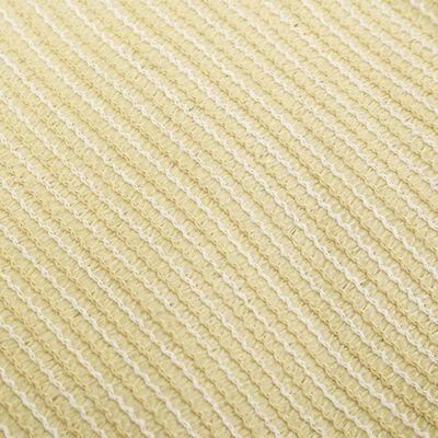 vidaXL Vela Parasole 160 g/m² Beige 3x4x5 m in HDPE