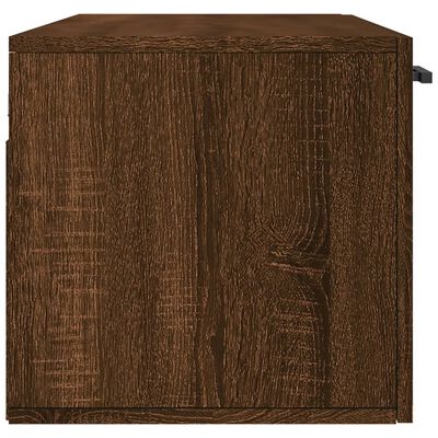 vidaXL Mobile a Parete Rovere Marrone 100x36,5x35 cm Legno Multistrato