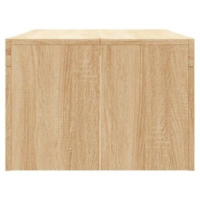 vidaXL Tavolino da Salotto Rovere Sonoma 102x50x36cm Legno Multistrato