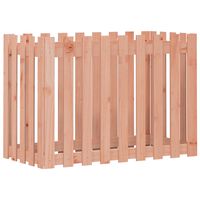 vidaXL Fioriera Rialzata Giardino Recinzione 100x50x70cm Legno Douglas