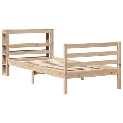 vidaXL Letto senza Materasso 90x200 cm in Legno Massello di Pino