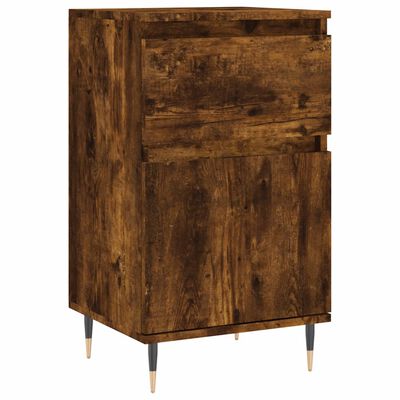 vidaXL Credenza Rovere Fumo 40x35x70 cm in Legno Multistrato