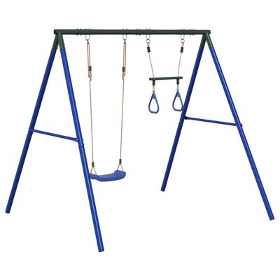 vidaXL Set Gioco da Esterno con Altalena e Trapezio