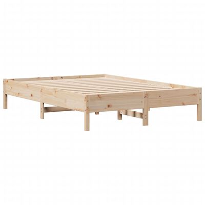 vidaXL Letto senza Materasso 140x190 cm in Legno Massello di Pino