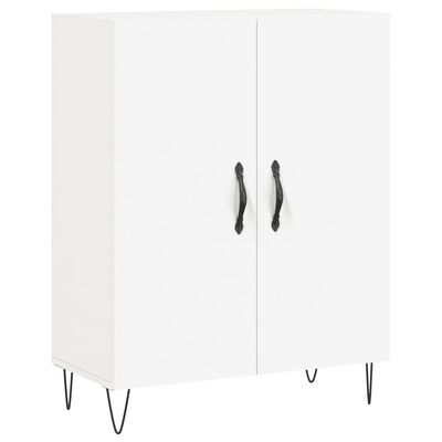 vidaXL Credenza Bianca 69,5x34x90 cm in Legno Multistrato