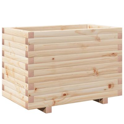 vidaXL Fioriera da Giardino 70x40x49,5 cm in Legno Massello di Pino