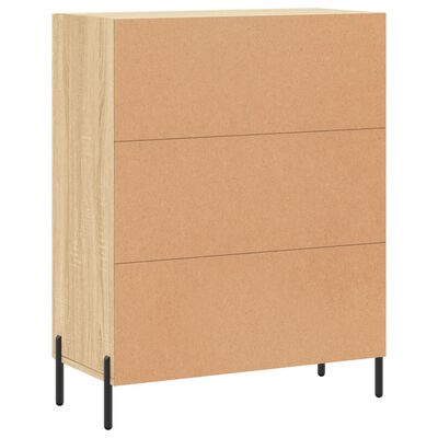 vidaXL Credenza Rovere Sonoma 69,5x34x90 cm in Legno Multistrato