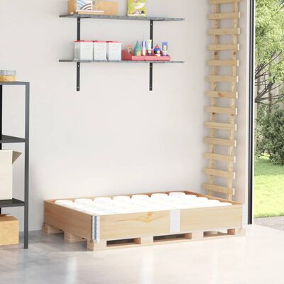 vidaXL Paretale per Pallet 150x100 cm in Legno Massello di Pino