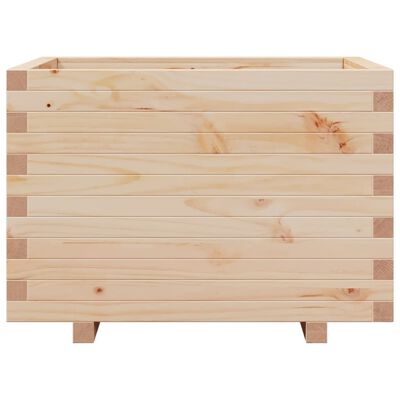 vidaXL Fioriera da Giardino 70x70x49,5 cm in Legno Massello di Pino