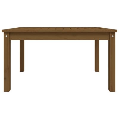 vidaXL Tavolo da Giardino Ambra 82,5x50,5x45 cm Legno Massello Pino