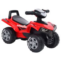 vidaXL Quad Cavalcabile per Bambini Good Year Rosso