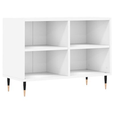 vidaXL Mobile Porta TV Bianco 69,5x30x50 cm in Legno Multistrato