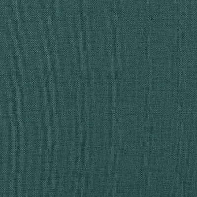 vidaXL Panca con Cuscini Verde Scuro 113x64,5x75,5 cm in Tessuto