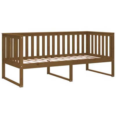 vidaXL Divano Letto senza Materasso Ambra 90x200cm Legno di Pino