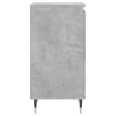 vidaXL Credenza Grigio Cemento 40x35x70 cm in Legno Multistrato