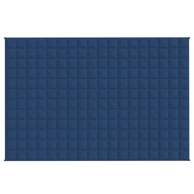 vidaXL Coperta Ponderata Blu 122x183 cm 5 kg Tessuto