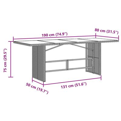 vidaXL Set Bistrò da Giardino 9 pz con Cuscini in Polyrattan Nero