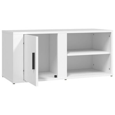 vidaXL Mobili Porta TV 2 pz Bianco 80x31,5x36 cm in Legno Multistrato