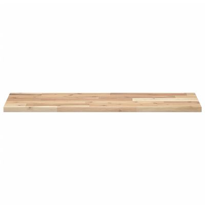 vidaXL Mensole da Parete 2 pz 80x30x2 cm Legno Acacia Non Trattato