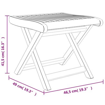 vidaXL Set Salotto da Giardino 5 pz in Legno Massello di Teak