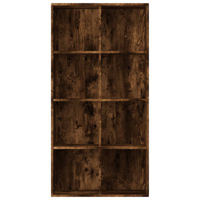 vidaXL Libreria/Credenza Rovere Fumo 66x30x130 cm in Legno Multistrato