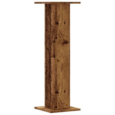 vidaXL Supporti Altoparlanti 2 pz Legno 30x30x95 cm Legno Multistrato