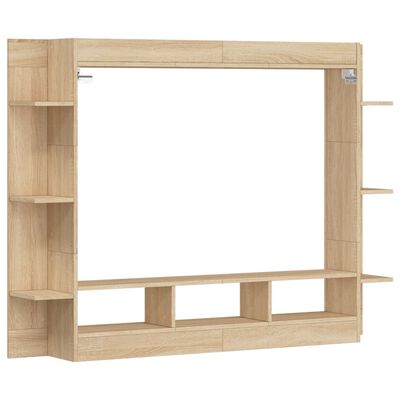 vidaXL Mobile Porta TV Rovere Sonoma 152x22x113cm in Legno Multistrato