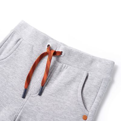 Pantaloni Tuta per Bambini Grigio Mélange 92