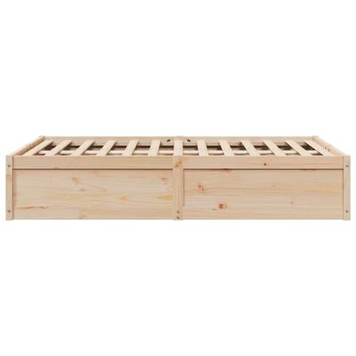 vidaXL Letto senza Materasso 120x200 cm in Legno Massello di Pino