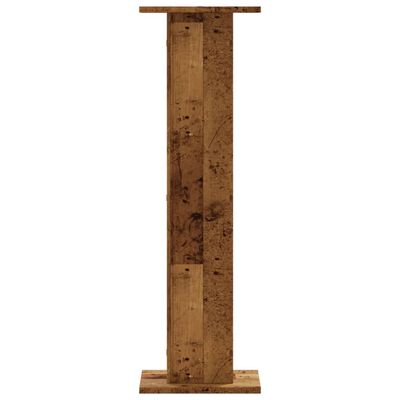 vidaXL Supporti Altoparlanti 2 pz Legno 30x30x95 cm Legno Multistrato