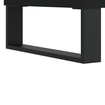 vidaXL Tavolino da Salotto Nero 90x44,5x45 cm in Legno Multistrato