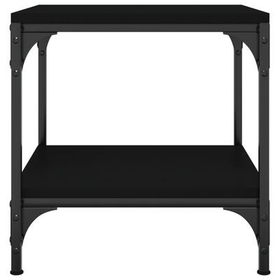 vidaXL Tavolini 2pz Nero 40x40x40 cm in Legno Multistrato