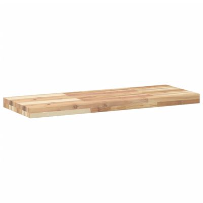 vidaXL Mensole da Parete 4 pz 80x30x4 cm Legno Acacia Non Trattato