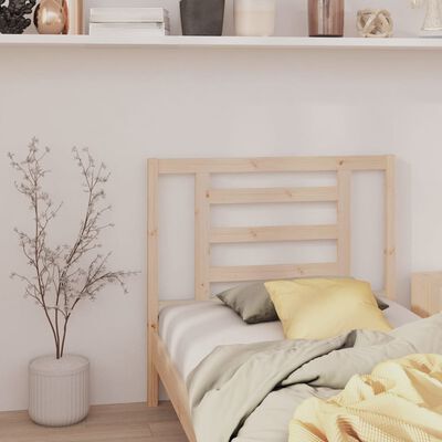 vidaXL Testiera per Letto 106x4x100 cm in Legno Massello di Pino