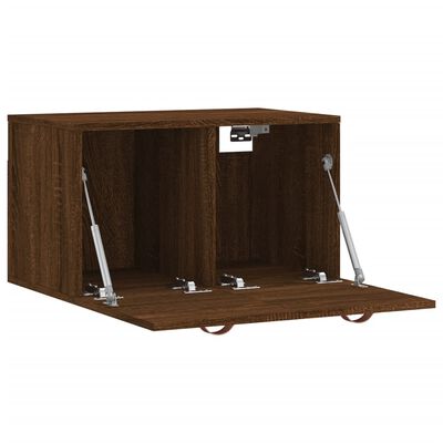 vidaXL Mobile a Parete Rovere Marrone 60x36,5x35 cm Legno Multistrato