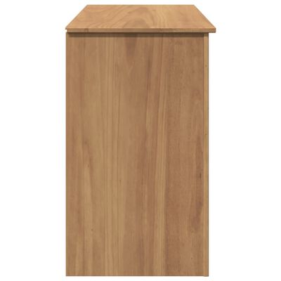 vidaXL Scrivania Panama 112x45x75 cm Legno Massello di Pino