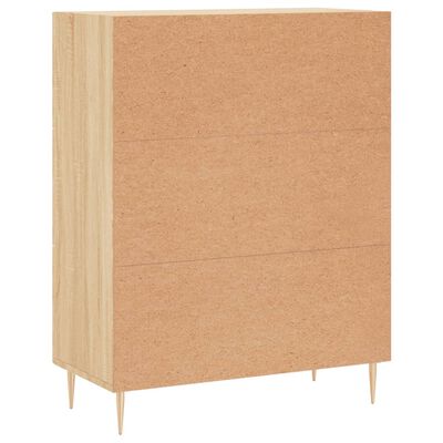 vidaXL Credenza Rovere Sonoma 69,5x34x90 cm in Legno Multistrato